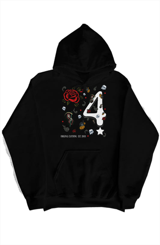 throw up hoodie