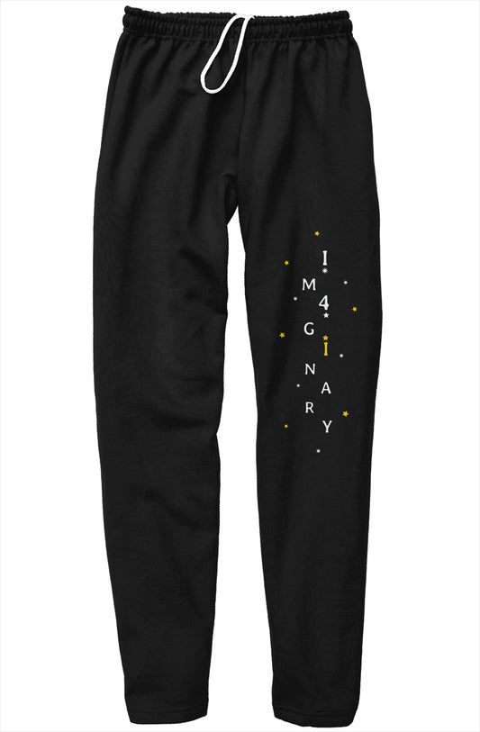 IM4GINARY RELAXED STARRY SWEATPANTS