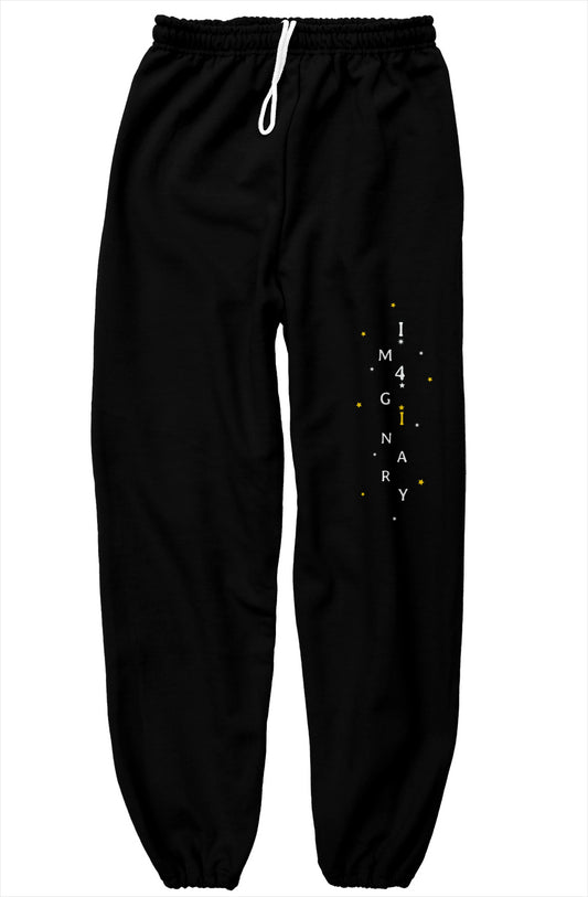 IM4GINARY RELAXED STARRY JOGGERS