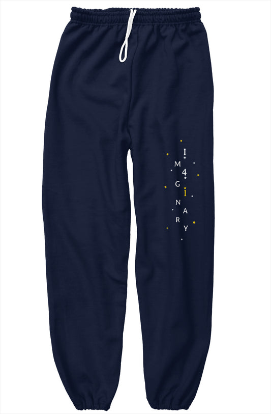 IM4GINARY RELAXED STARRY JOGGERS